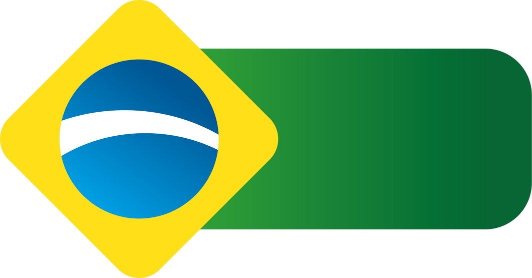 Brazil flag minimalist design